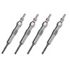 MKAREPART 4X Diesel Heater Glow Plugs Set Compatible with Clio