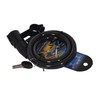 Cable Bike Lock with Bracket Keyed 120cm x 1200mm Bikes