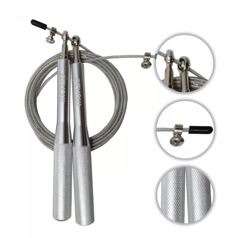 Monzó Cuerda Saltar Aluminio Box, Crossfit, Ultra Rapida