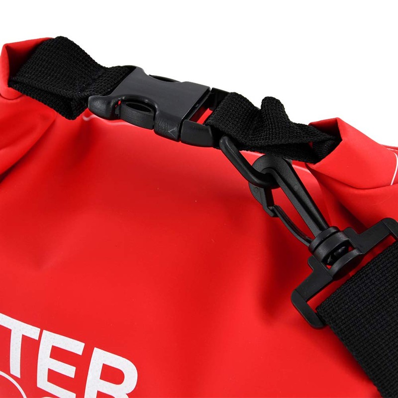 DonDon Waterproof Outdoor Dry Bag for Your Valuables, red