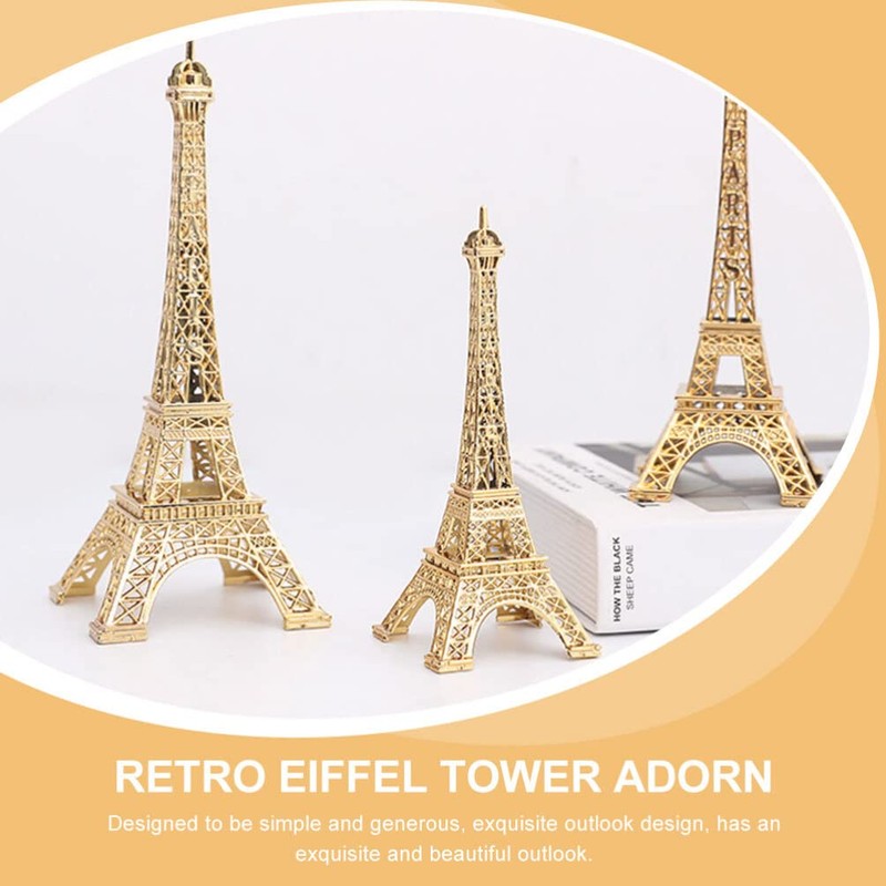 LIFKOME Eiffel Tower Model Travel Souvenir Home Decor Table Adorn