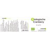 Organic Cranberry * Titrated 10% in Proanthocyanidins * 360 mg
