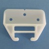 Plastic Drawer Guides with Screws (6 Pack) Center Mount Dresser Drawer Guide Brackets Pump