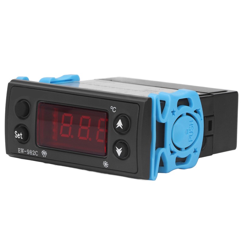 Temperature Controller Defrosting Cooling Thermostat Digital Display AC for Cooler