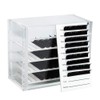 Acrylic 5 Layers clear Eyelash Storage Box, Makeup Display Container,