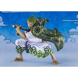 Figuarts Zero One Piece Roronoa Zoro (Zorojuro) Approx. 4.3 inches (110 mm), PVC & ABS, Painted Complete Figure