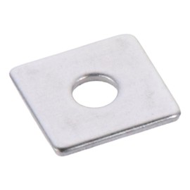HOBBYIN Square Washer, 10Pcs M3 M4 M5 M6 M8 304 Stainless Steel Square Plate Washers Flat Pad Spacer Gasket for Hardware Fastener(M6x20x20x1.5)