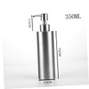 TOVINANNA 2 Pack Stainless Steel Lotion Bottles 250ml 350ml Soap