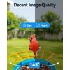 LongPlus Bird Feeder with Camera, Smart Solar Hummingbird Feeder for