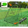 Zdgao Volleyball Rebounder Net - 4x7ft Volleyball Rebounder with Bungee