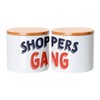 Fabulous Ceramic Pot with Bamboo Lid - Shopper Hallway Fashion
