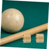Sosoport 10Pcs Replacement Ferrules for Billiard Cues Essential Billiard Accessories
