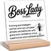 Boss Lady Gifts for Women Boss, Boss Lady Definition Acrylic