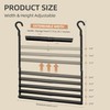 STORAGE MANIAC Adjustable Closet Rod Hanging Clothes Heavy Duty Closet