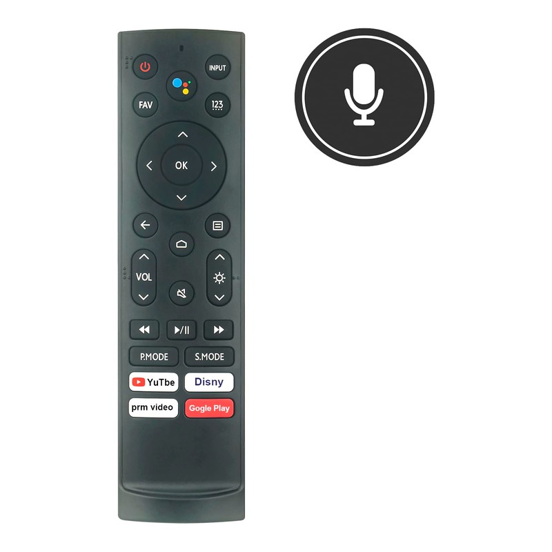 AULCMEET ERF3AA90H Replacement Voice Remote for Hisense Laser DLP Projector