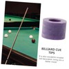WOONEKY Pool Cue Necessity Billiard Cue Tip Pool Stick Tip