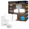 Enbrighten 2-in-1 LED Flood Light Outdoor, Security Light, 2480 Lumens,