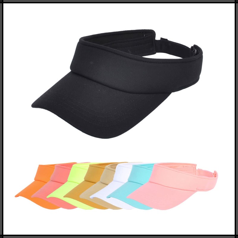 White Fang CA541 Women's Visor, Sun Visor, Plain, Hat, Stylish,