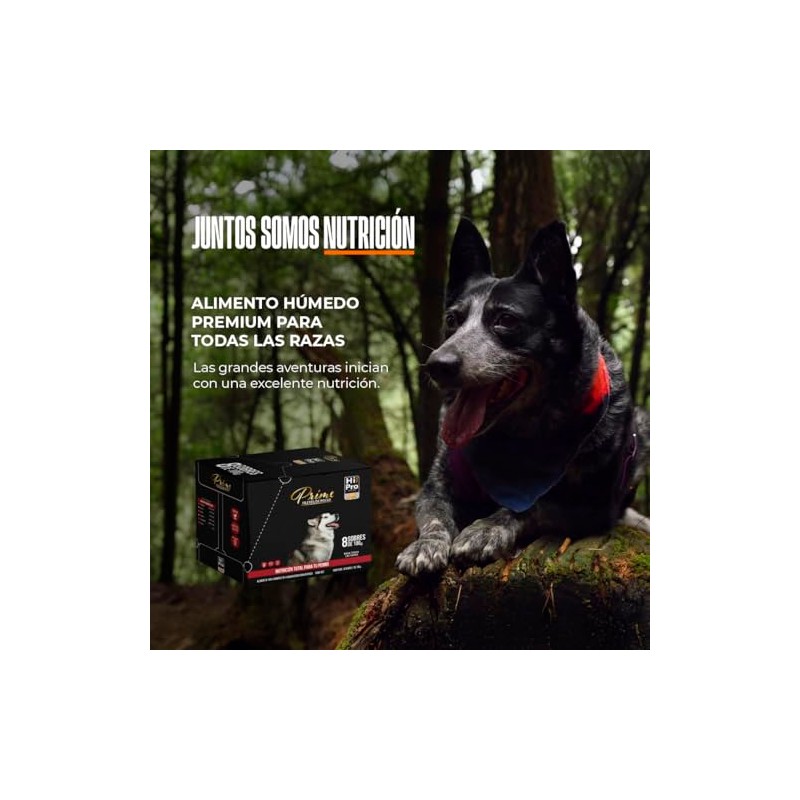 Alimento Húmedo para Perro HI MULTIPRO Prime (Caja con 8