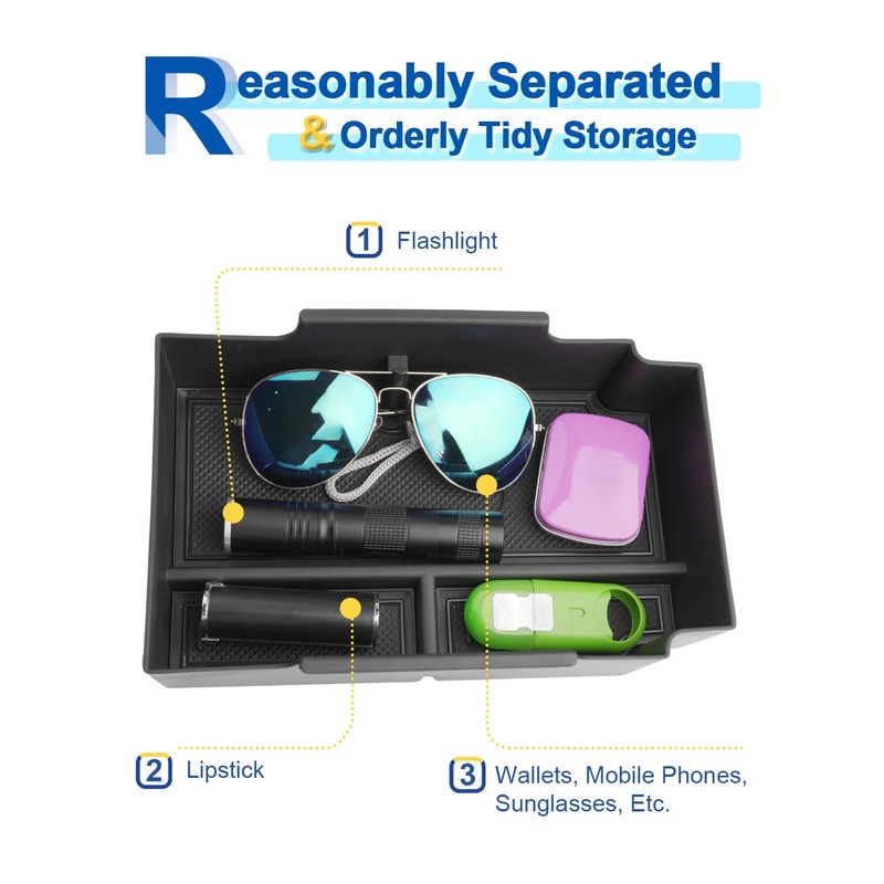 Coleya 2024 2025 Crosstrek Center Console Organizer for Subaru Crosstrek