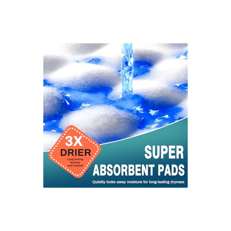 AAY Bed Pads Disposable 30" x 36" (100 Count), Extra