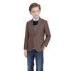 Boys' Flex Stretch Suit Jacket Boys' Bi-Stretch Alexander Tweed Herringbone