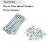 RATCHROLL 1 Set Universal Bicycle Spokes 12G 80mm Length Bike