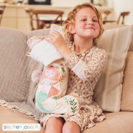 Stephen Joseph, Kids Christmas Stocking, Kids Holiday Stocking, Mantle Hanging Stocking for Kids, Great for Personalization, Mantle Hanging Stocking for Kids, Great for Personalization, Nutcracker