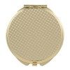 FORTUNA Tokyo Compact Mirror, Nishijin Textile Silk Hand Mirror, Double-Sided