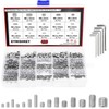 DYWISHKEY Allen Head Socket Hex Grub Screw, Set Screw Assortment