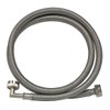 Eastman 48374 Stainless Steel Washing Machine Hose with Elbow, 5