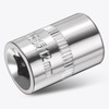 sourcing map 12 Points Socket 1/4" Drive 12mm Metric Shallow
