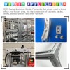 Glarks 230Pcs 2020 Series Aluminum Profile Connector Set Include 22Pcs