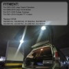 Dreamrefit White Cargo Trunk Lift Gate LED Lights For Durango