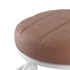 Rolling Ottoman High Density Memory Foam Waterproof Quiet Wheels Double