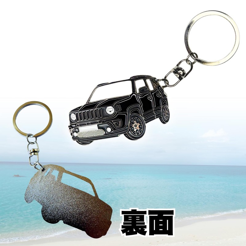 MO FACTORY Jeep Renegade Key Holder, Accessory, Key Ring, Goods,