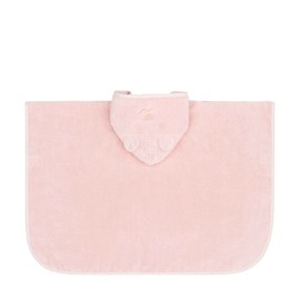 Steiff Unisex Children's Mini Basic Bath Poncho, Silver pink