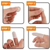 480PCS Latex Finger Cots, Disposable Finger Protector, Durable High Elastic