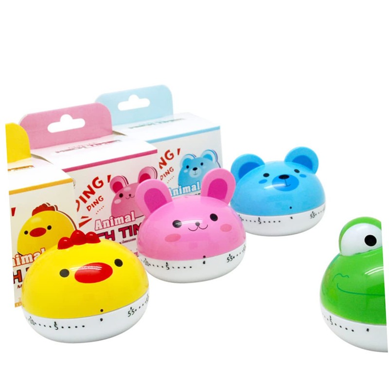 SHOWERORO Countdown Timer Rabbit Shape Kitchen Timer Loud Alarm Perfect