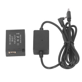 LP E17 Dummy Battery DR E17 DC Coupler with Type C Power Adapter Camera Dummy Battery for 760D 750D 77D 800D 850D M3 M5 M6 M6 Mark II R10 R8