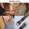 WUTA 100 Pcs Copper Rivets & Burrs, Leather Copper Rivet
