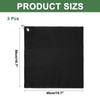 PATIKIL 20"x16" Microfiber Golf Towel, 3 Pack Tri-Fold Golf Towels