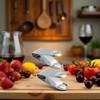 2Pcs Stainless Steel Strawberry Huller Fruit Stem Remover, Picker Leaf
