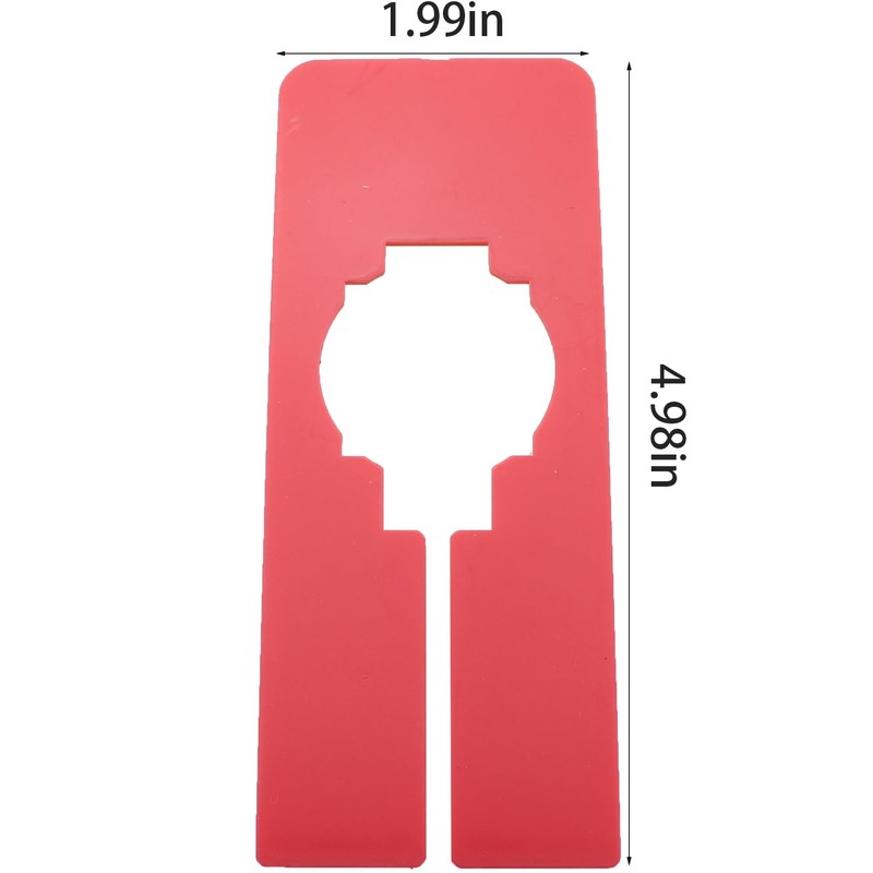 TAODAN 16PCS 12.6x5cm Wardrobe Dividers Square Plastic Divider Plate Clothes