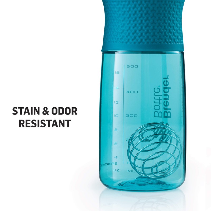 BlenderBottle SportMixer Shaker Bottle Perfect for Protein Shakes and Pre