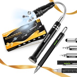 DODOWIN Extendable Magnet Pickup Tool Set 2PCS, Christmas Birthday Gift for Men Dad Husband Boyfriend, 360° Flexible Telescoping Magnetic Pick Up Tool, Mechanic Tool for Man, Stocking Stuffers for Men