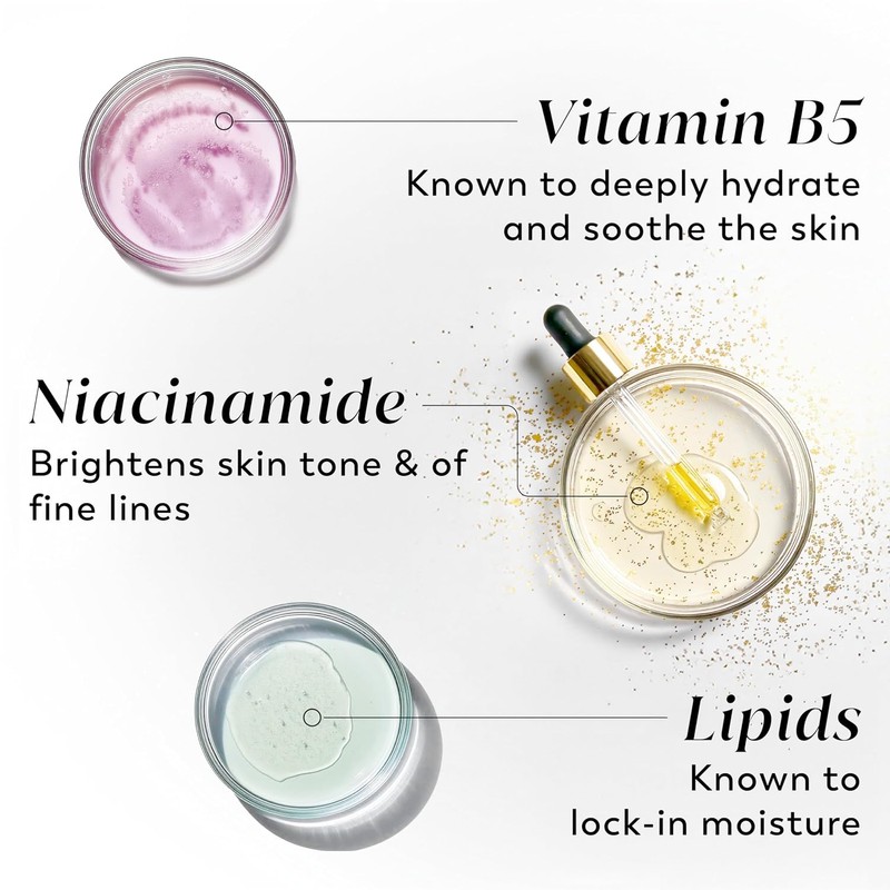 Olay Body Lotion for Women, Age Defying with Niacinamide Serum,