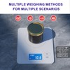 MEGAWISE High Precision Coffee Scale with Timer, Dual Power Supply,