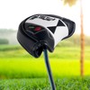 Golf Mid Half Mallet Putter Cover Magnetic Heel-Shaft Club Headcover