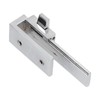 UShaped Glass Door Lock Latch Lock Hower Room Sliding Gate